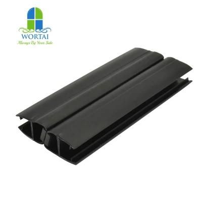 Black 135 Degree Magnetic Seal Strip for Bathroom Shower Door Glass Seal