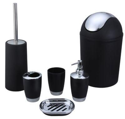 Household Black Plastic Bathroom Accessories