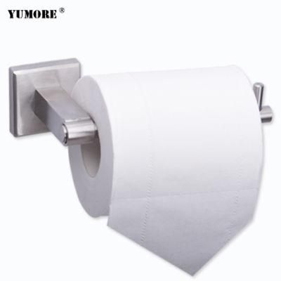Large Wrapping Stainless Steel Desktop Portable Bath Tissue Toilet Paper Holder
