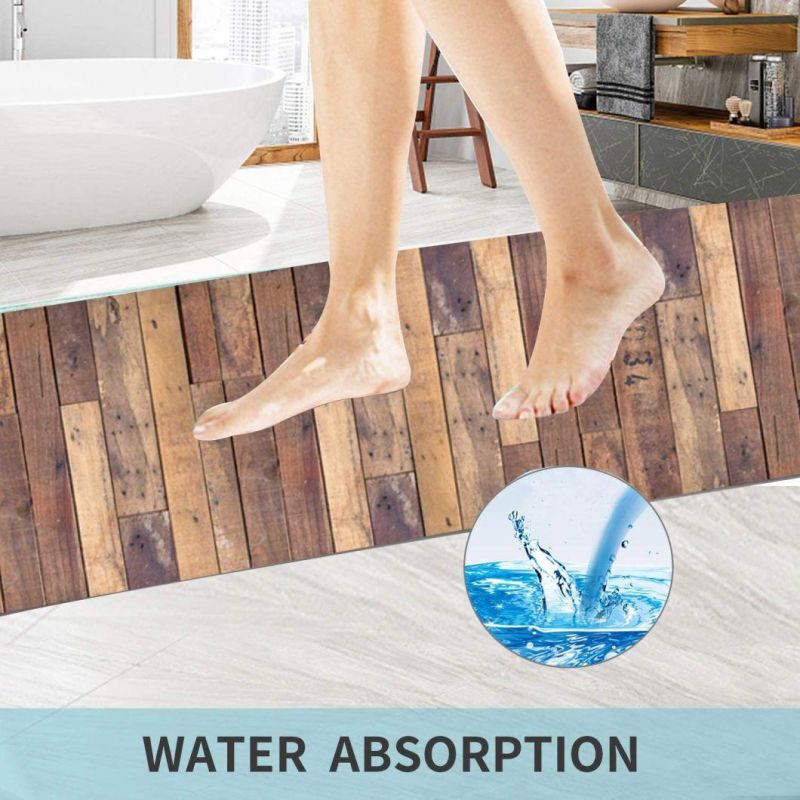 Bathroom Rug Soft Non Slip Soft Absorbent Memory Foam Bath Mat Extra Large Bath Rug Runner for Bath Room Tub Shower Floors Mats 71 Inches X 24 Inches