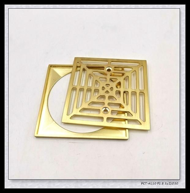 Zinc Alloy 4" Square Shower Drain