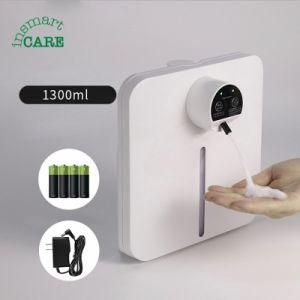 Large Capacity Wall-Mounted Automatic Sensor Touch Free Hand Sanitizer Foam Soap Dispenser for Hotel Home