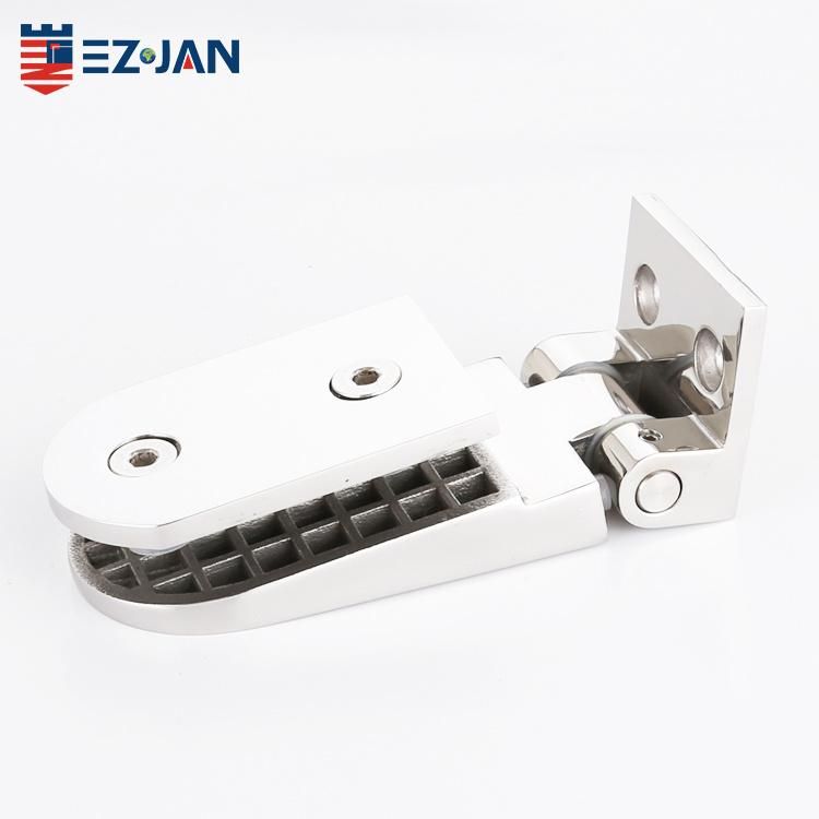 Glass Stainless Steel Door Hinge for Bathroom Door