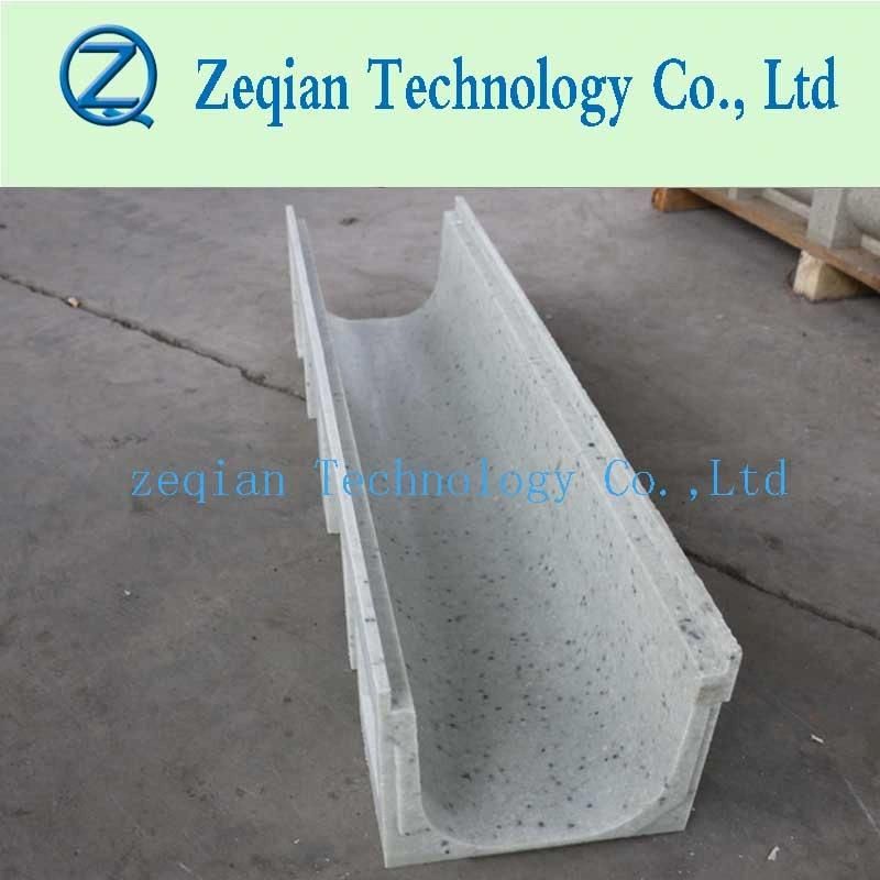 Polymer Edge Drain Trench Channel