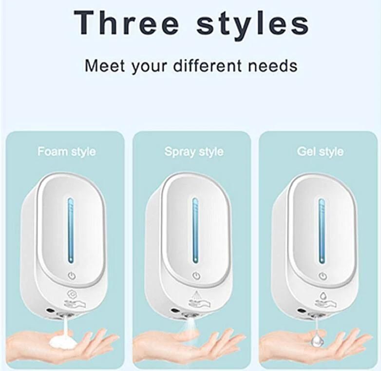 Touchless Liquid Wall Mountedgel Spray Automatic Soap Dispenser