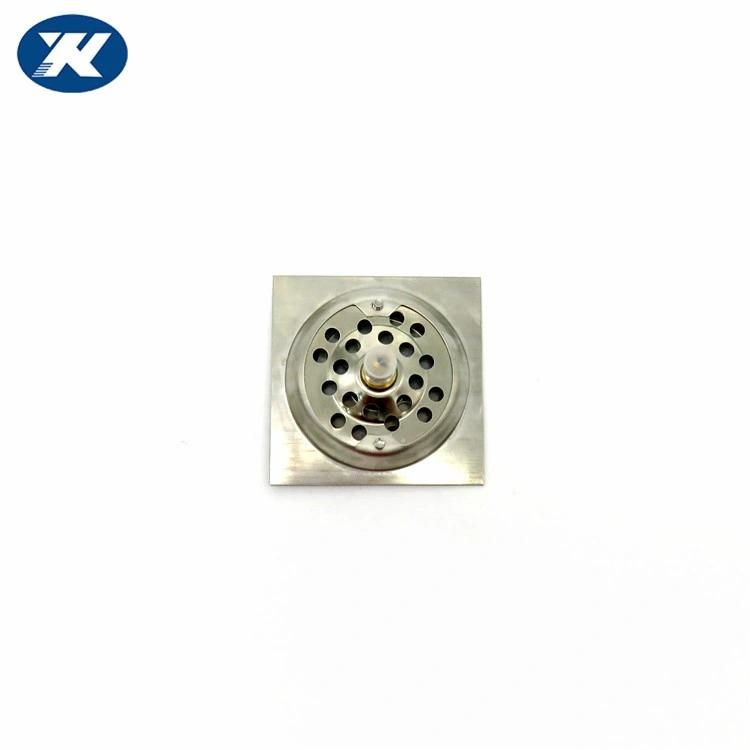 Invisible Pop up Square SUS 304 Stainless Steel Toilet Floor Trap Shower Drain Bathroom Floor Drain