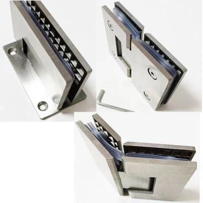 304 Stainless Steel Glass Holder for Railing and Bathroom