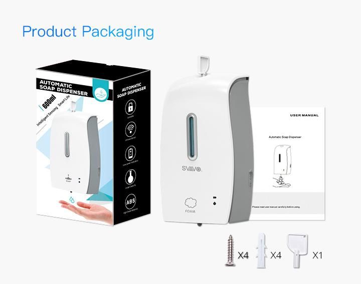 Svavo Best-Selling Automatic Foam Soap Dispenser Hand Sanitizer Dispenser for Shopping Mall