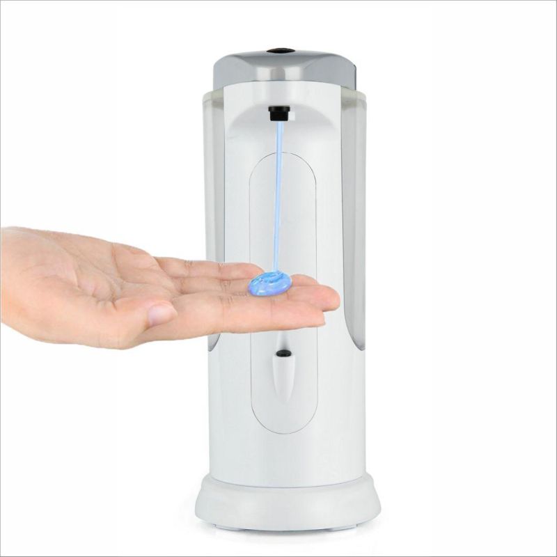 400ml Infrared Motion Sensor Dispenser, Waterproof Automatic Gel/Liquid Soap Dispenser