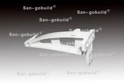 Villa House Roof Building Material Strong Gutter Hanger The Philippines PVC Gutters