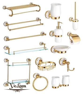 Durable Used Bathroom Brass Accessories Set (98 series)