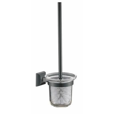 Brass Matt Black Bathroom Accessories Toilet Brush Holder (NC7049)