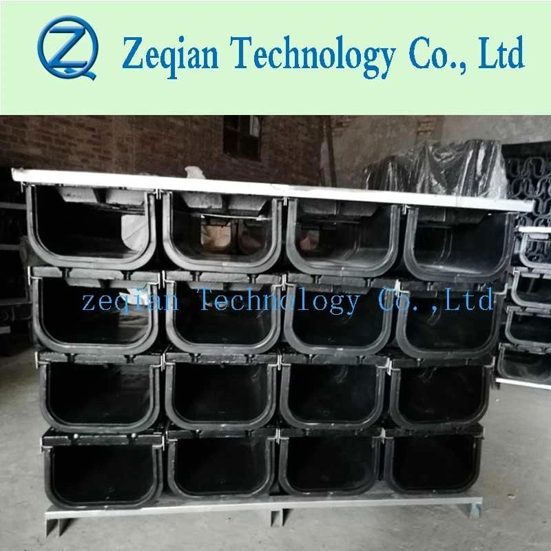 High Quality HDPE Trench Drain with Metal or HDPE Cover