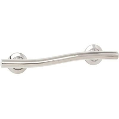 Wave Shaped Grab Bar Stainless Steel Handicap Grab Bar
