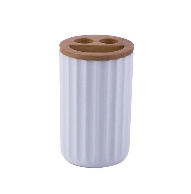 Hot Selling Eco-Friendly Seven-Pieces Household White Bathroom Accessories