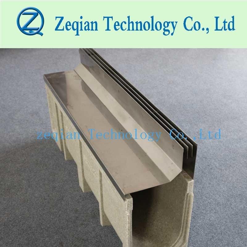 Polymer Concrete Trench Drain with Sloting Cover