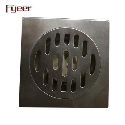Fyeer Cheap 304 Stainless Steel 4 Inch Floor Drain