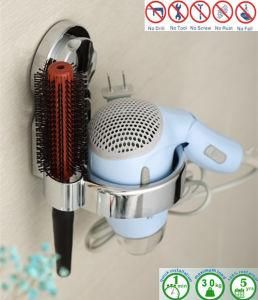 Bathroom Wall Shelf Organizer Hair Dryer Warm Holder
