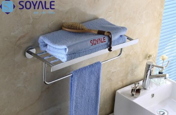 Brass Towel Rack with Chrome Plated Sy-1011