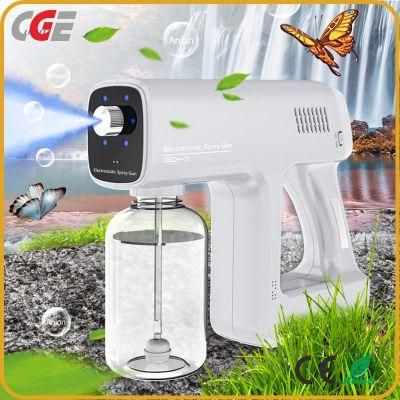 Wireless 380ml Nano Atomizer Electrostatic Spray Gun for Disinfection Spray Disinfection Gun