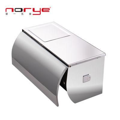 Bathroom Toilet Paper Holder with Cover Double Holder