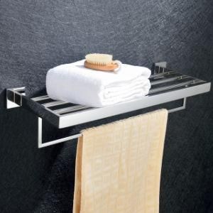 Simple 304 Stainless Steel Bathroom Towel Rack Bathroom Hanging Towel Rack Single Towel Bars Holder Bathroom Hardware