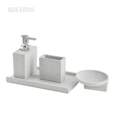Bath Luxury Set Bathroom Accessories Soap Dish Sets