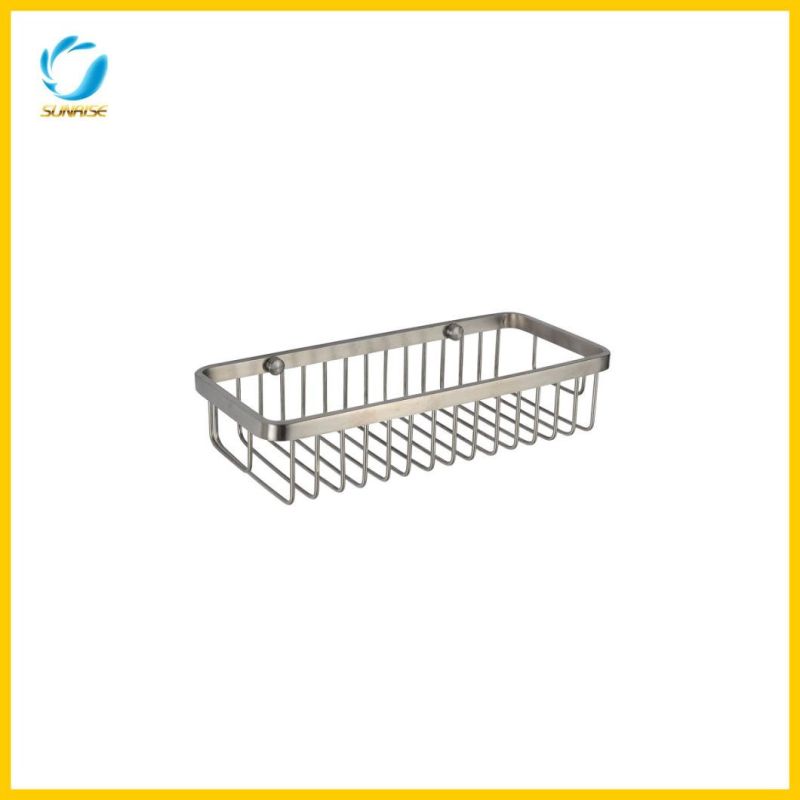 Bathroom Stainless Steel Square Shape Soap Basket