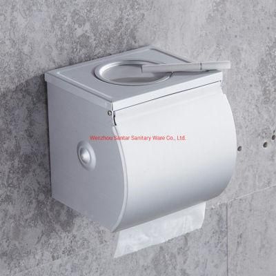 Commercial Stainless Steel Double Wall Mounted Toilet Paper Holder