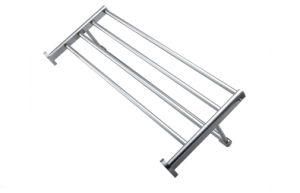 Hotel Stainless Steel Folding Towel Rack with Hook Towel Rack Stainless Steel Towel Rail