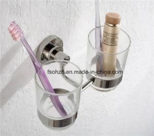 Bathroom Accessories Stainless Steel Trumbler with Glass (YMT-1810)