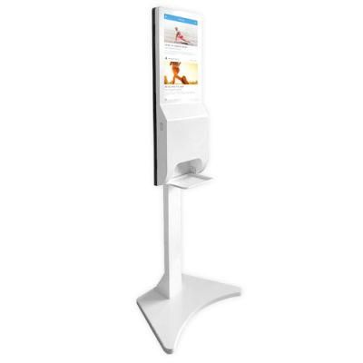 21.5 Inch Contactless Wall Symmetry Billboard with Hand Foaming Sanitizer Dispenser