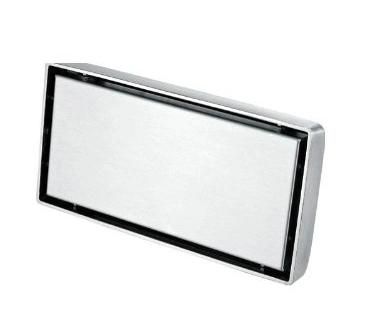 Invisible Concealed Hidden Anti-Odor Metal Tile Insert Floor Drain