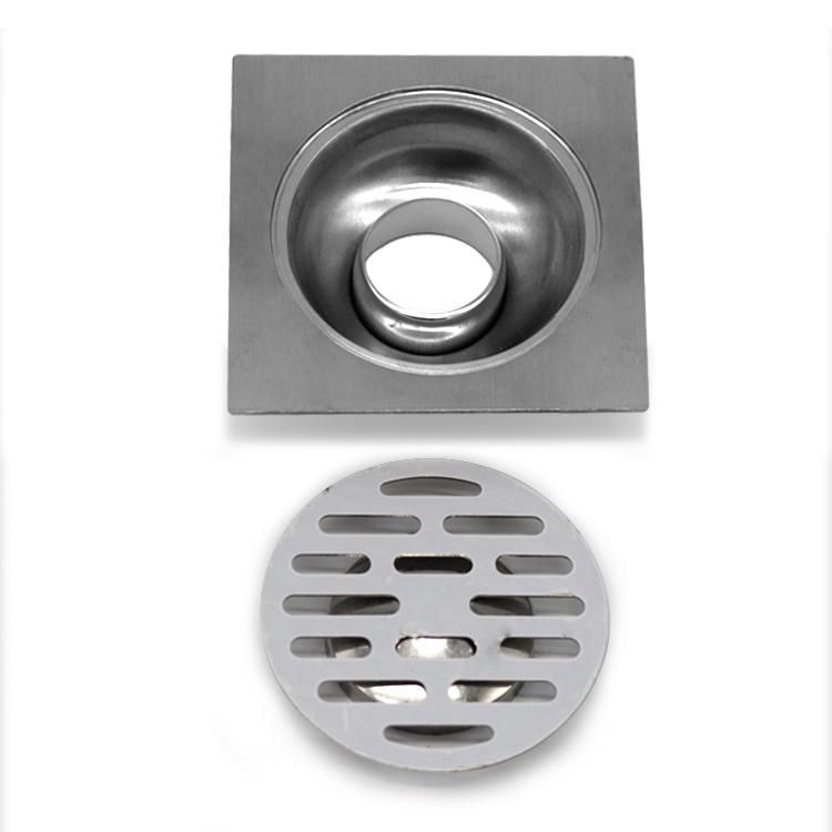 Bathroom Fitting Square Anti-Odor 304 Stainless Steel Floor Drain