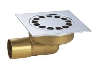 Brass Chroming Deodorant Floor Drain