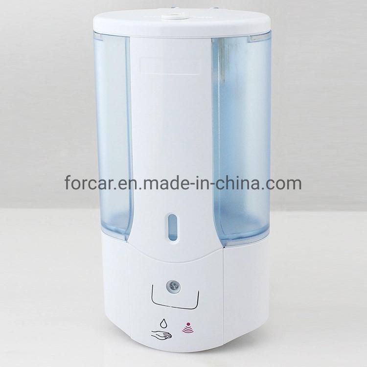 450ml Plastic Soap Dispenser Automatic Liquid Soap Dispenser Wall Mounted for Kitchen Bathroom