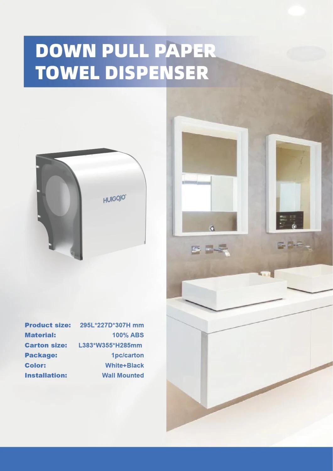 Toilet Wall Mounted Manual Plastic Paper Towel Dispenser