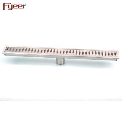 Fyeer High Quality Big Size Long 304 Stainless Steel Linear Floor Drain