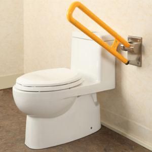 High Quality Stainless Steel Bathroom Curve Folding Grab Bar