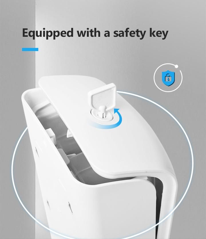 Bathroom Wall Mounted Soap Dispenser Dispensador De Sabao De Plastico