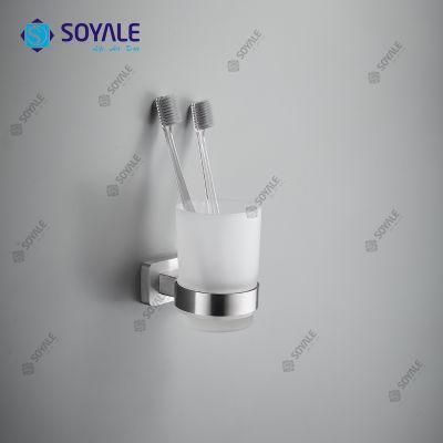 Stainless Steel 304 Tumbler Holder with Glass Sy-6358