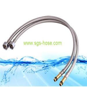 40cm Stainless Steel Braided Flexi Hose with 10mm Bore