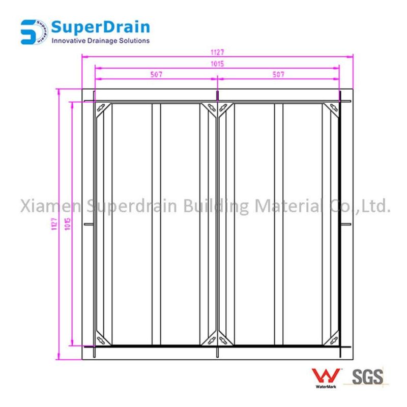 Ss 304/316 Customized Trench Drain Grating Cover