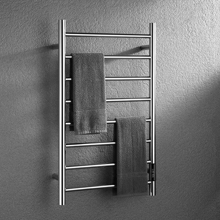 Kaiiy Bathroom Design Stainless Steel Towel Dryer Rack Electric Heater Towel Rack