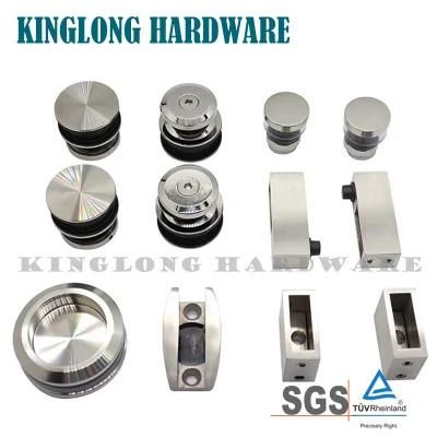 Stainless Steel Bathroom Fitting Shower Screen Roller Sliding Glass Door Hardware Accessories