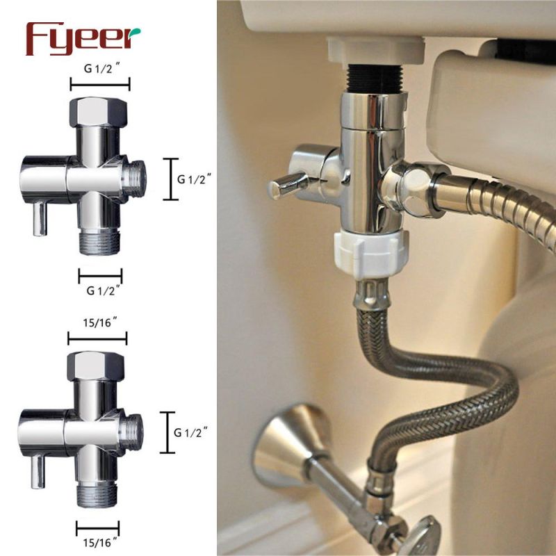 Fyeer Stainless Steel Handheld Bidet Spray Set