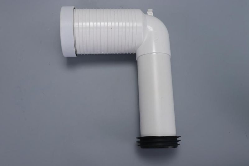 Factory Price Bathroom Waste Pipe Elbow PVC WC Toilet Pan Connector