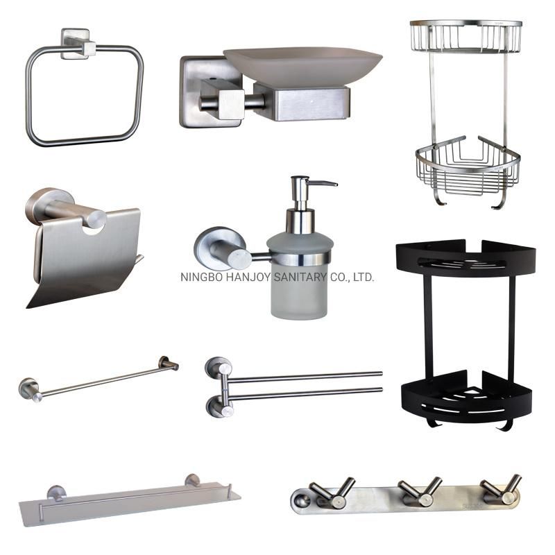 SUS 304 Stainless Steel Soap Holder Bathroom Accessory Soap Dish (S1-08)