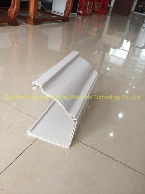 Free Sample Plastic Building Material 5.2inch 7inch K-Style White PVC Rain Gutter Vinyl Roof Drain