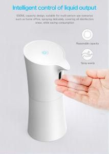 2020 New Arrival Big Volume Stock Touch Free Automatic Sensor Hand Sanitizer Liquid Soap Dish Dispenser